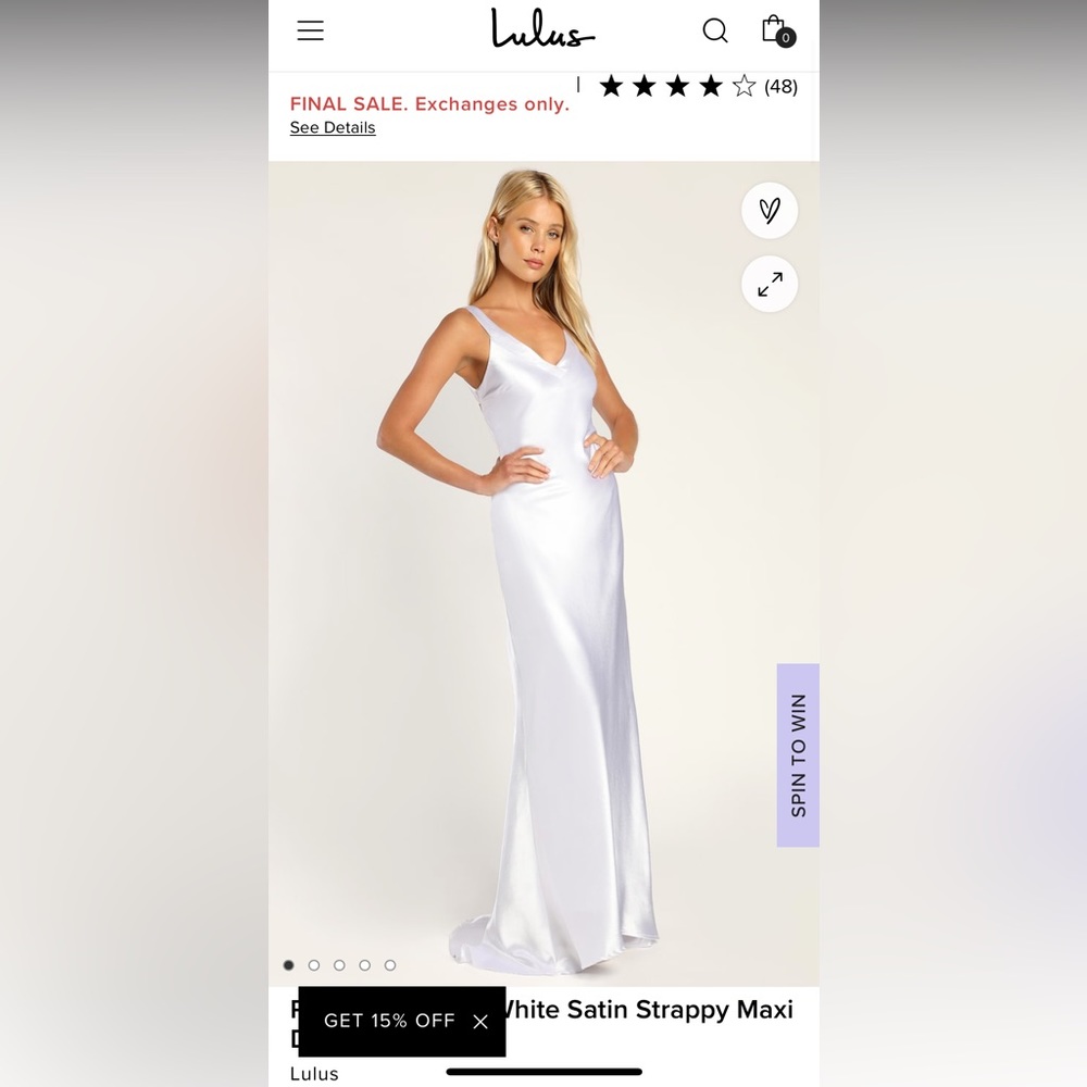 White dress - Andy Anderson dress